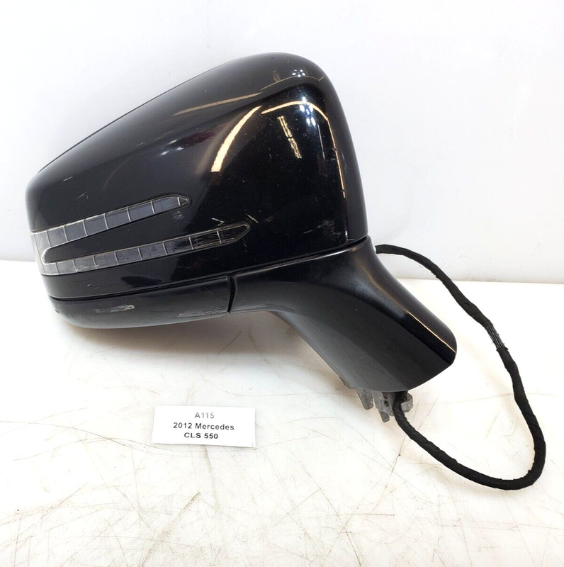 ✅ 11-17 OEM Mercedes W218 W212 CLS550 Right Passenger Side Mirror Assembly Black