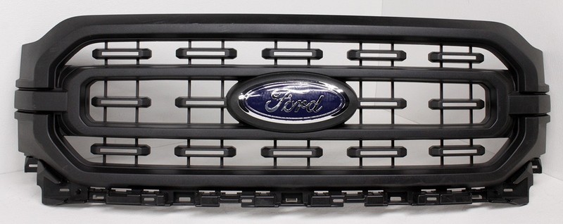 ML34-8200-AD5YZ9 OEM Black Textured Grille For Ford F150 XL , Marks and Scratche