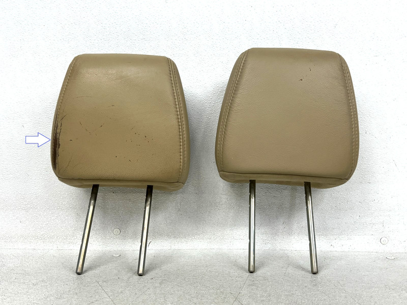 ⭐2015-2017 LINCOLN NAVIGATOR FRONT LEFT & RIGHT SEAT HEAD REST SET OEM LOT2703