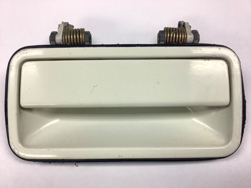 86-89 Accord 4Dr Rear (L/R) Door Exterior Outside Pull Handle White OEM