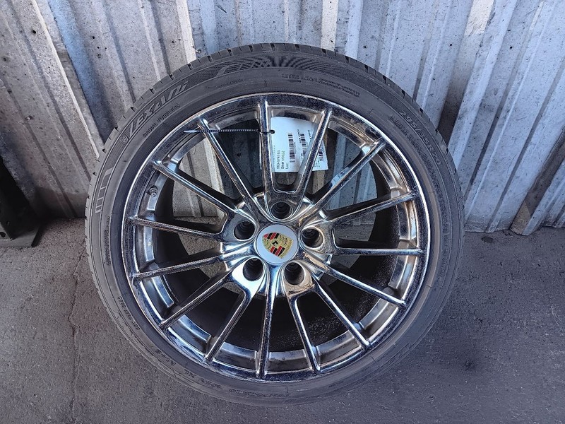 10-16 Porsche Panamera OEM 20" REAR Wheel 67418 97036298006 Chrome