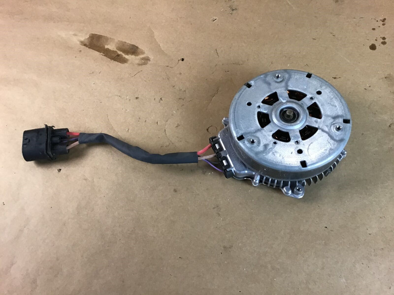 Mercedes E350 W213 2020 2.0L Engine Radiator Cooling Fan Motor 17-22 ;:A