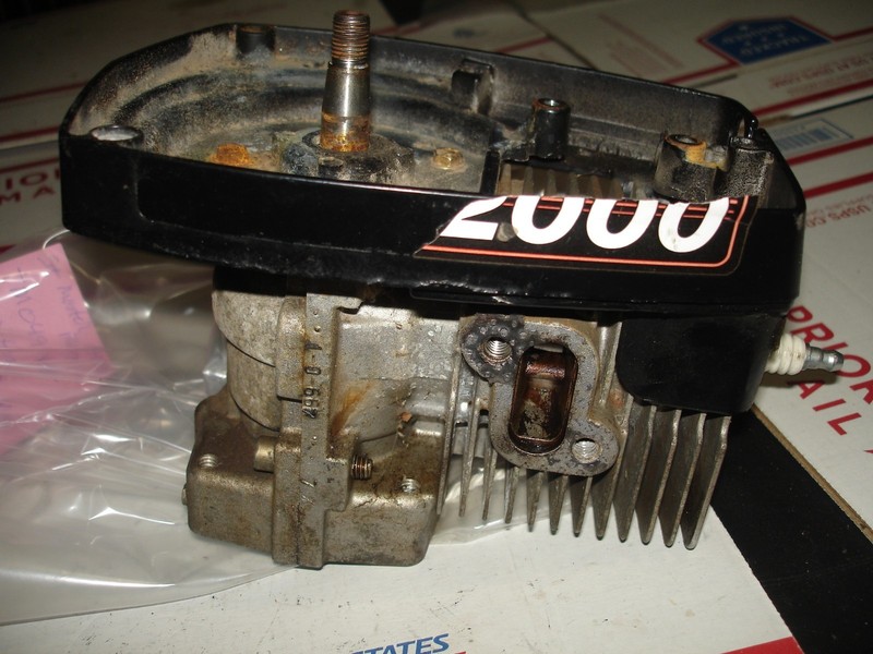 Strikemaster Mag 2000 powerhead power headice auger part bin 336
