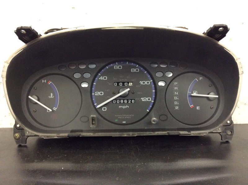 96-00 Civic DX AT Instrument Cluster Speedo Tacho Meter Gauges 8k Used OEM