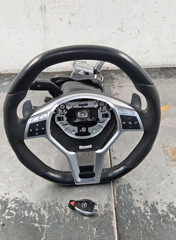 2016 Mercedes AMG E 63 S Steering Wheel Column Key #8042 G1