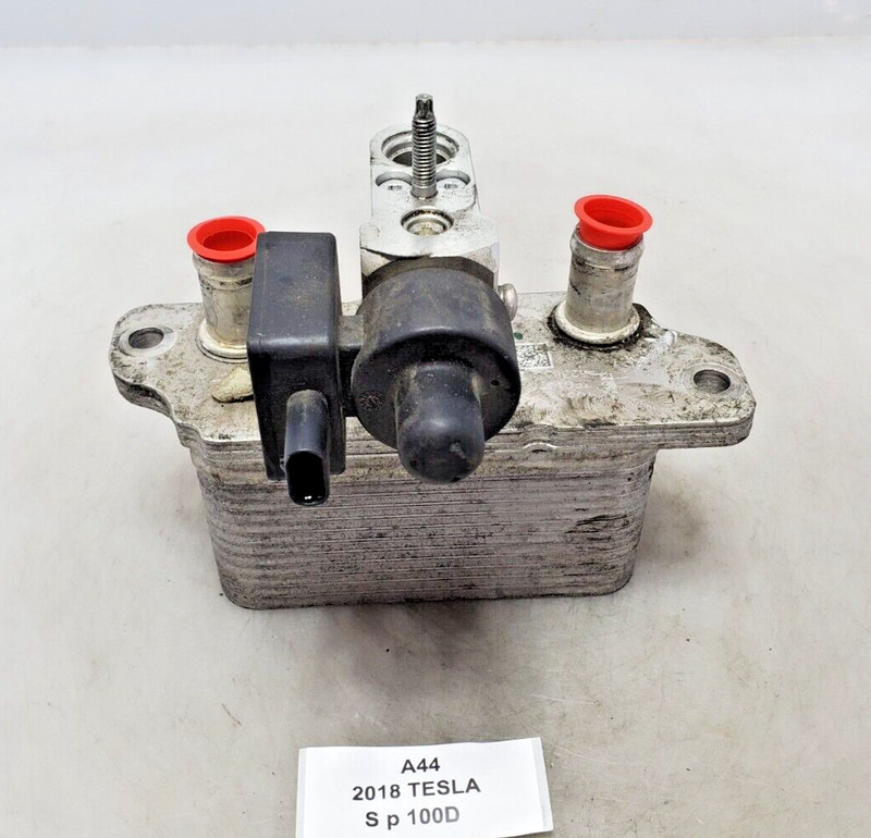 ✅ 2016-2020 OEM Tesla Model S X Battery Chiller Cooler Heat Exchanger Valve