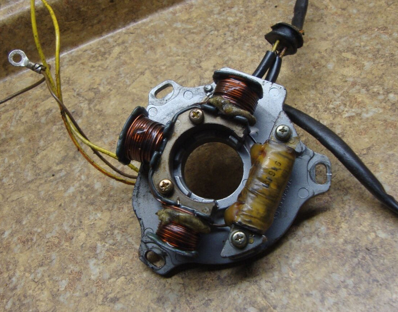 96 Polaris Scrambler 400 4x4 ATV 4 Wheeler Engine Stator Coil Magneto Generator