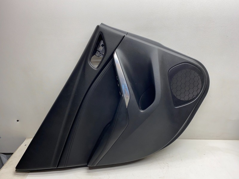 2014-2016 MAZDA 6 LEFT REAR INTERIOR DOOR PANEL TRIM COVER BLACK LEATHER OEM