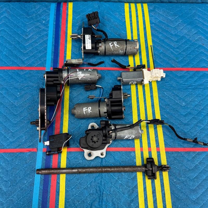 01–06 BMW 330Ci E46 FR Passenger Seat Adjustment Motor Set W/ Control Module OEM