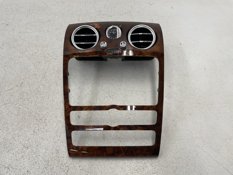 03-07 Bentley Continental GT Radio Dash Center Trim Cover Panel Bezel 1577 OEM