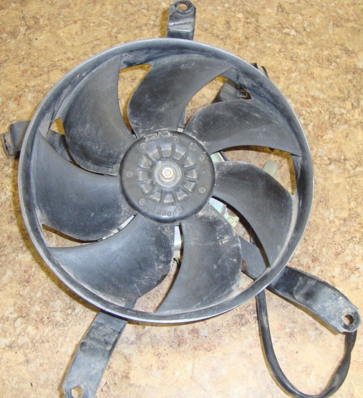 2002 Honda Rubicon TRX500 TRX 500 Foreman Engine Cooling Radiator Fan Motor 2004