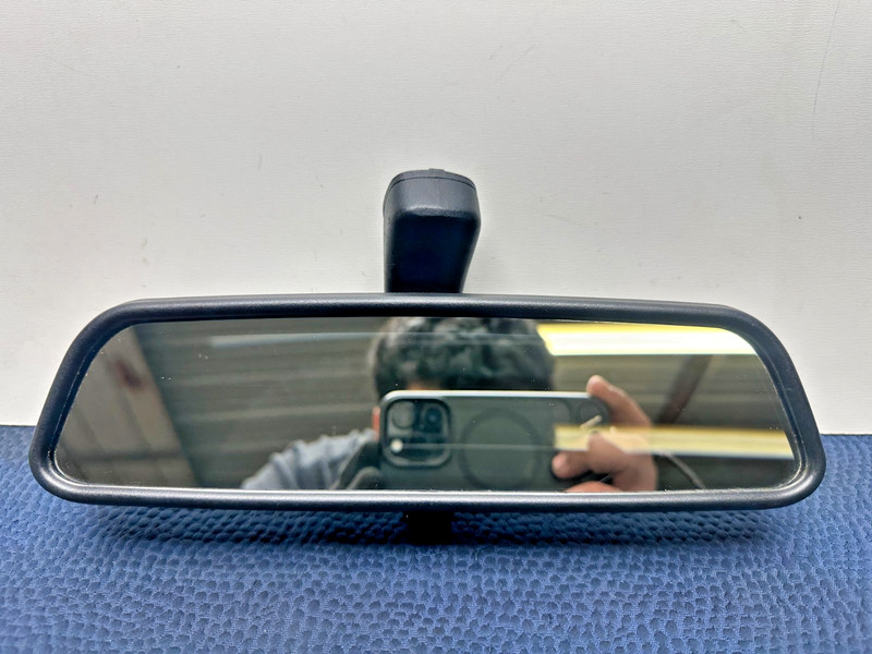 87–08 BMW E34 E36 E39 525 540 M5 Interior Rear View Mirror Black OEM 100K Miles