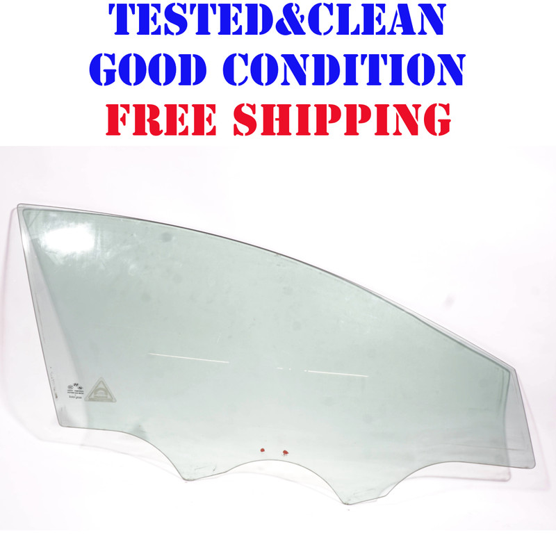 2011-14 HYUNDAI SONATA FRONT RIGHT PASSENGER SIDE DOOR WINDOW GLASS OEM