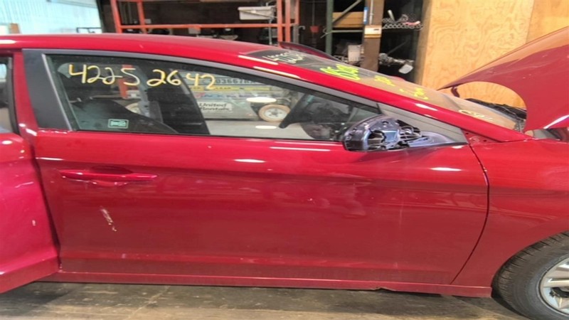 Passenger Front Door Electric Sedan Korea Built Fits 17-20 ELANTRA 3517647