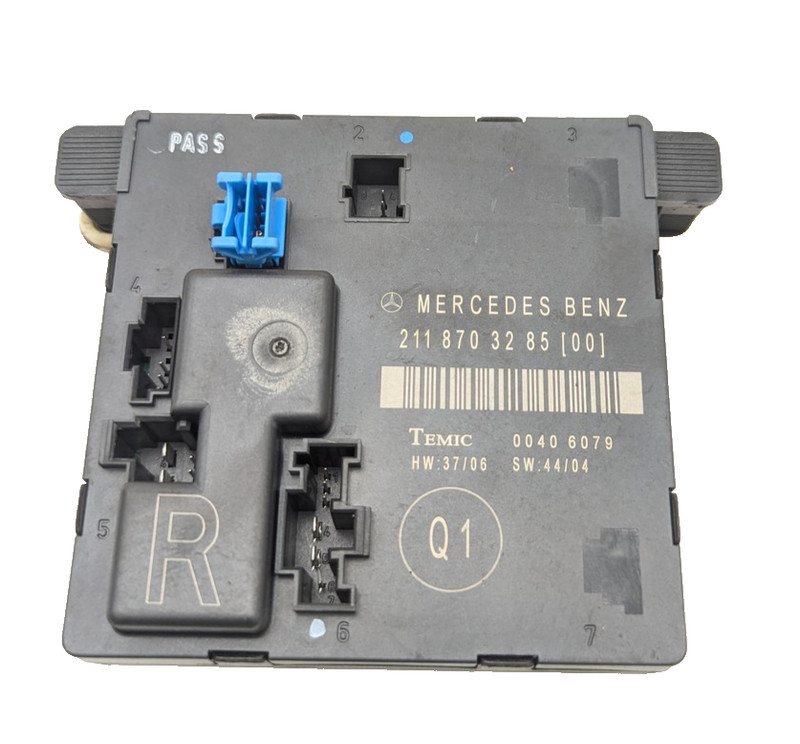 03-09 Mercedes W211 E63 AMG E350 Rear Right Door Control Module 2118703285 OEM