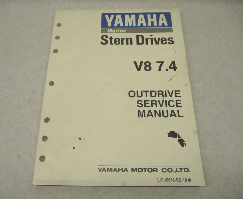 LIT-18616-SD-10 1991 Yamaha Stern Drive Outdrive Service Repair Manual V8 7.4