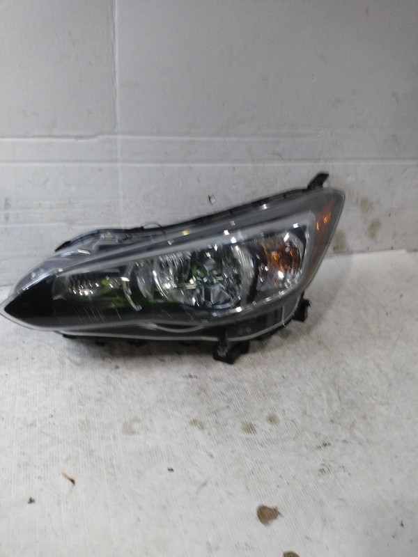2018 Subaru Impreza Left Headlight Assembly - Black, Used, 128K Miles