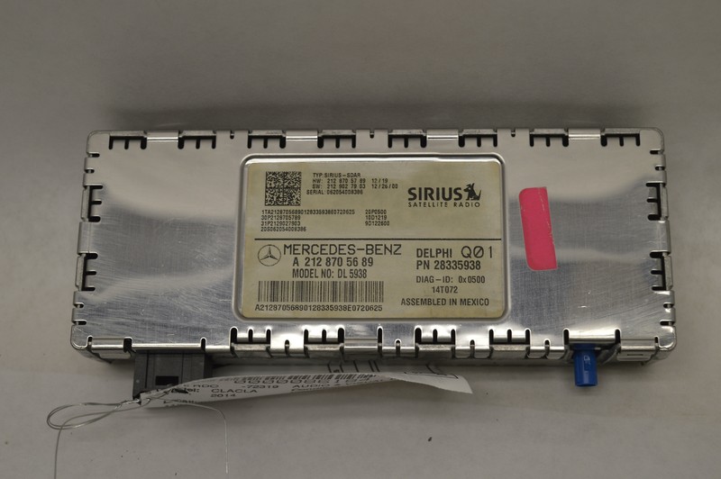 14 15 16 MERCEDES CLA45 117 TYPE SATELLITE SIRIUS RECIEVER OEM A2128705689