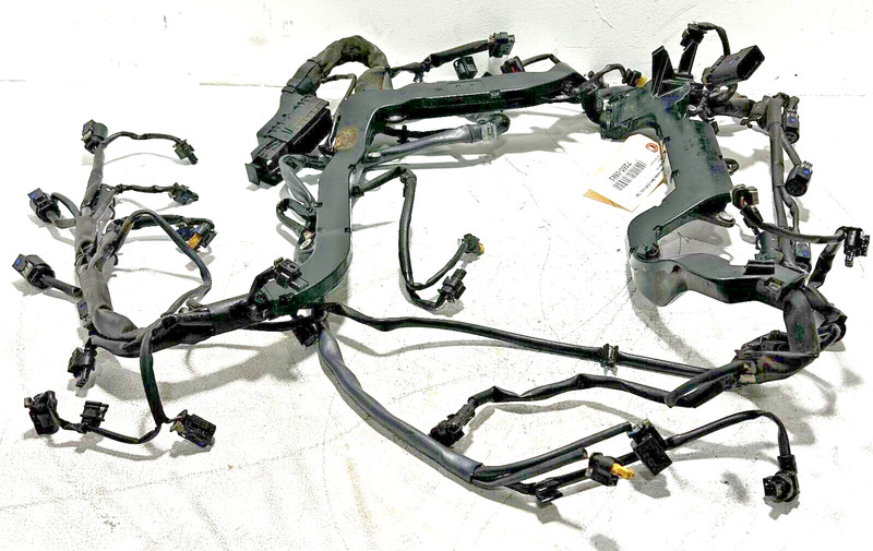 2012-2013 Mercedes W221 S550 4.7L RWD Engine Motor Wire Wiring Cable Harness OEM