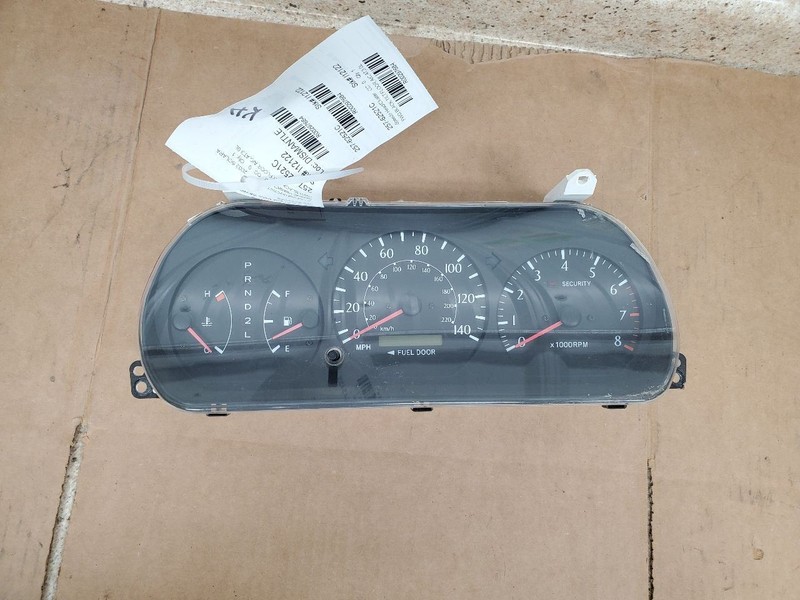 Speedometer MPH Cluster 6 Cylinder Fits 02-03 SOLARA 297684