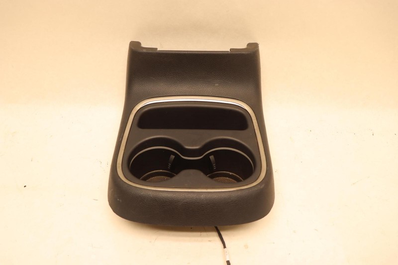 2016-2018 DODGE DURANGO REAR CENTER CONSOLE CUP HOLDER TRAY W/ PANEL TRIM OEM
