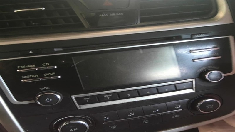 Audio Equipment Radio Receiver Am-fm-cd Base Fits 16-17 ALTIMA 1633413