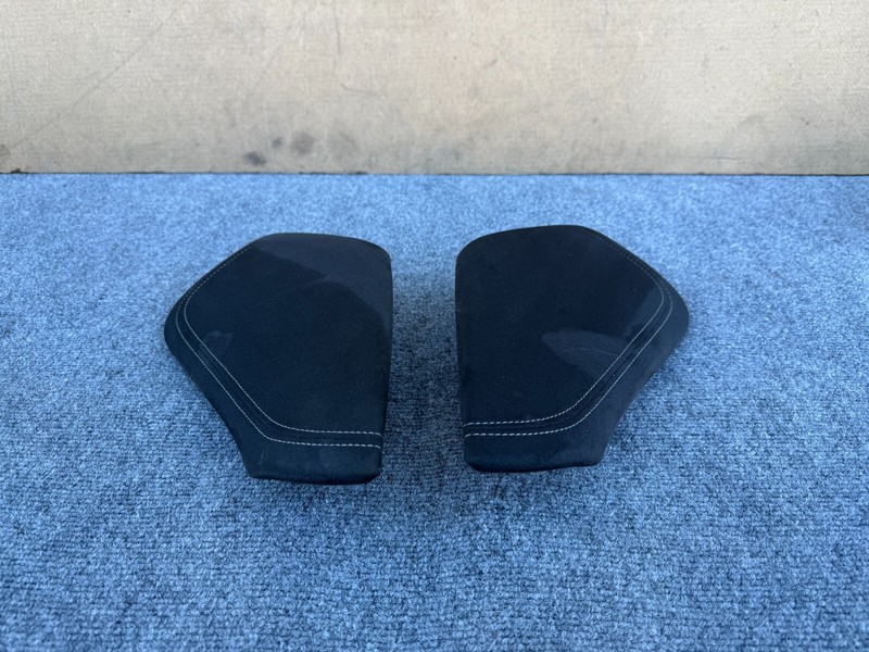NISSAN 370Z 09-21 OEM LEFT & RIGHT CENTER CONSOLE KNEE TRIM PANEL COVER (SUEDE)