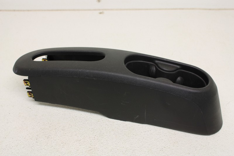 Fiat 500 Rear Black Center Console W/ Cupholders Abarth Genuine Oem 2012-2018