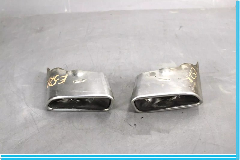 09-11 Mercedes R171 SLK300 SLK350 Exhaust Mufflers Muffler Tips Chrome OEM