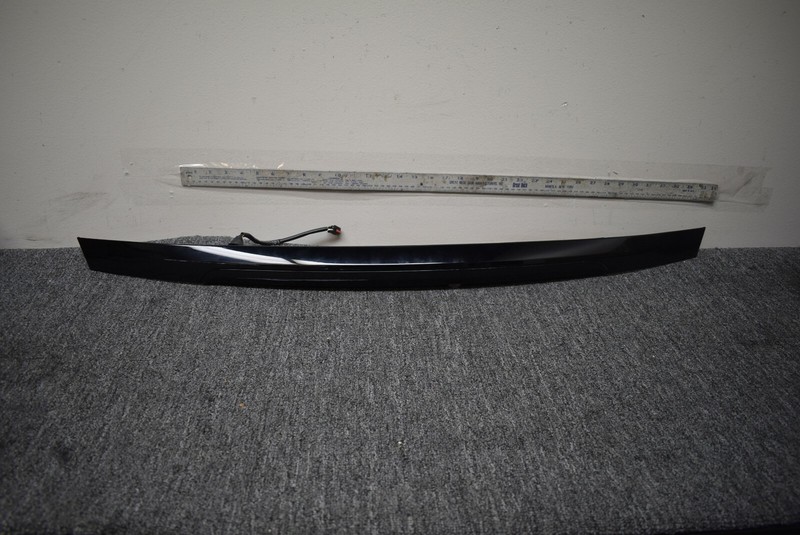 2009 VOLVO S60 REAR LOWER LICENSE PLATE WITH BUTTON FACTORY OEM