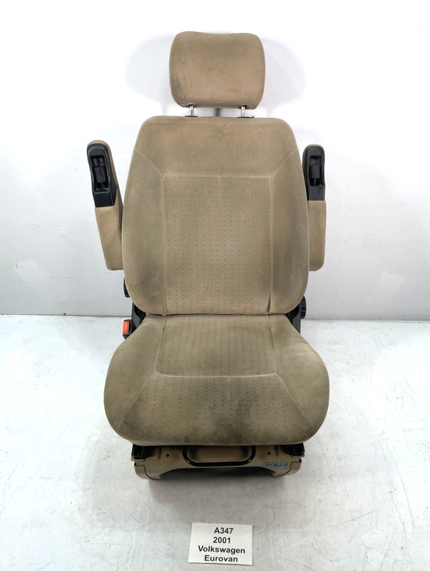 ✅ 99-03 OEM Volkswagen Eurovan GLS Front Left Driver Side Seat Cloth Beige NOTE*