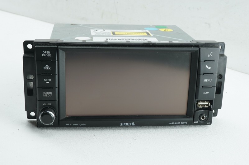 CHRYSLE DODGE Radio Navigation NAV MP3 AM-FM CD GPS OEM 2012