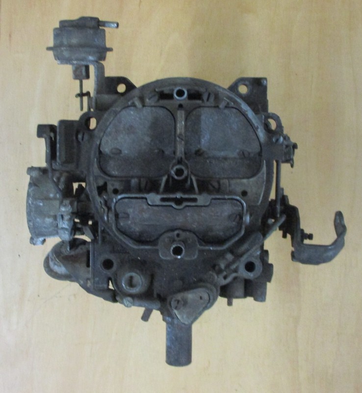 USED 4 BARREL ROCHESTER Q-JET CARBURETOR 7045548 P8 2484 R4-M4MC 1975-1976 BOP