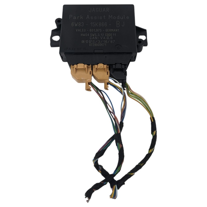2009-2015 Jaguar XF XFR XK XKR Parking Assist Control Module 6W83-15K866-BJ OEM