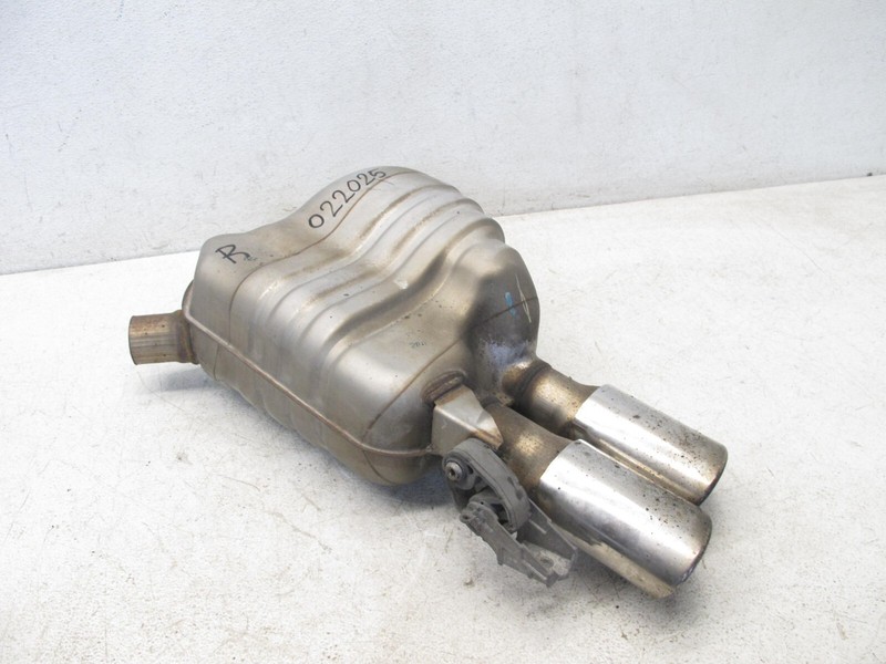 13-16 AUDI B8 S4 EXHAUST PIPE MUFFLER REAR END SECTION RIGHT PASSENGER OEM 02202