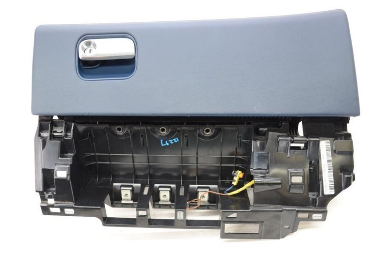 2010-2016 Porsche Panamera 970 4.8L Blue Glove Box Assembly 97055220409