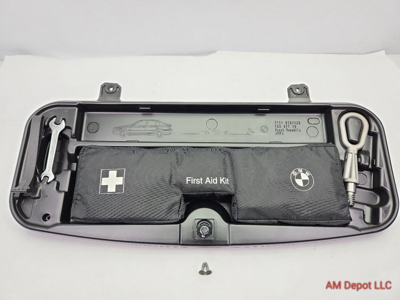 2008 BMW 535i 535xi 528xi 528i E60 Trunk Lid Tools Tray As Pictured 71116761420
