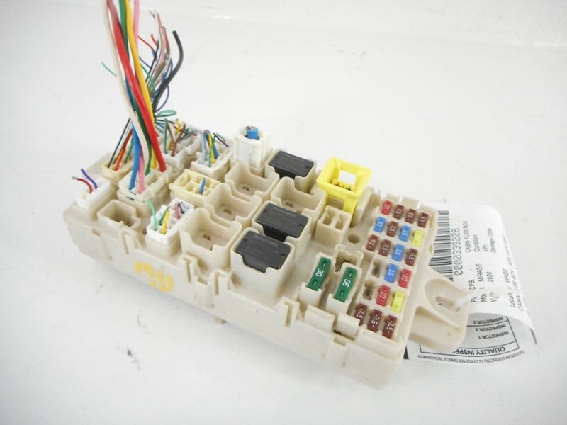 Mitsubishi Mirage Cabin Fuse Relay Block Box OEM 2020 5 Door