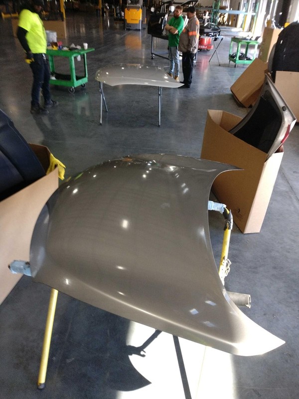 2010 Nissan Murano OEM Silver Hood Panel - Used, 237K Miles, Warranty 6 Months