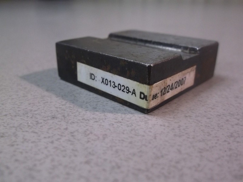 PLUG GAGE X013-029-A SQUARE FREE SHIPPING