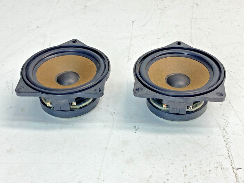BMW E63 E64 645 650 M6 Left & Right Door Midrange HiFi Loudspeaker Set! OEM✅