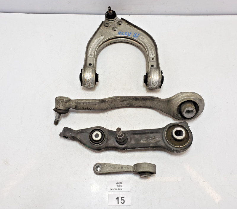 ✅ 03-11 OEM Mercedes W211 E350 E500 Front Right Passenger Side Control Arm SET