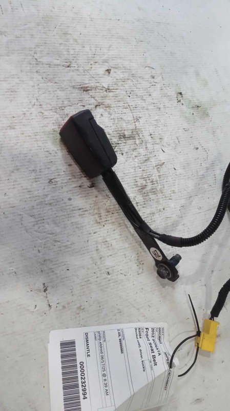 2012 Hyundai Sonata Red Seat Belt OEM 888303Q000 128K Miles