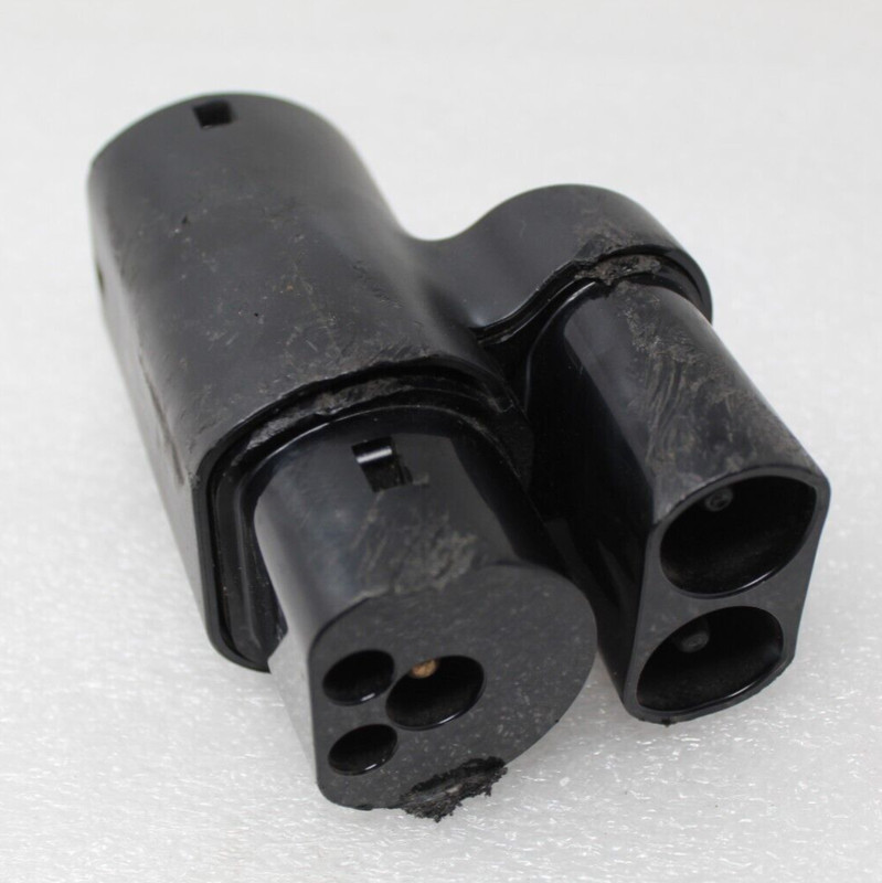 2012-2016 Genuine Tesla Model S XEu Box Ccs Combo 2 Adapter 1475211-00-C OEM