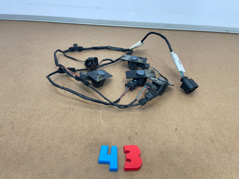 12-16 Volkswagen Eos REAR BUMPER PDC PARKING DISTANCE CONTROL SENSOR W/ WIRE OEM