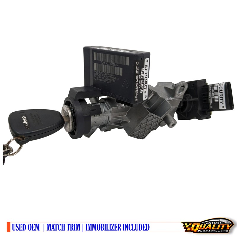 Plug & Play Ignition Switch Lock Cylinder Immobilizer Key Compass 2007-2017