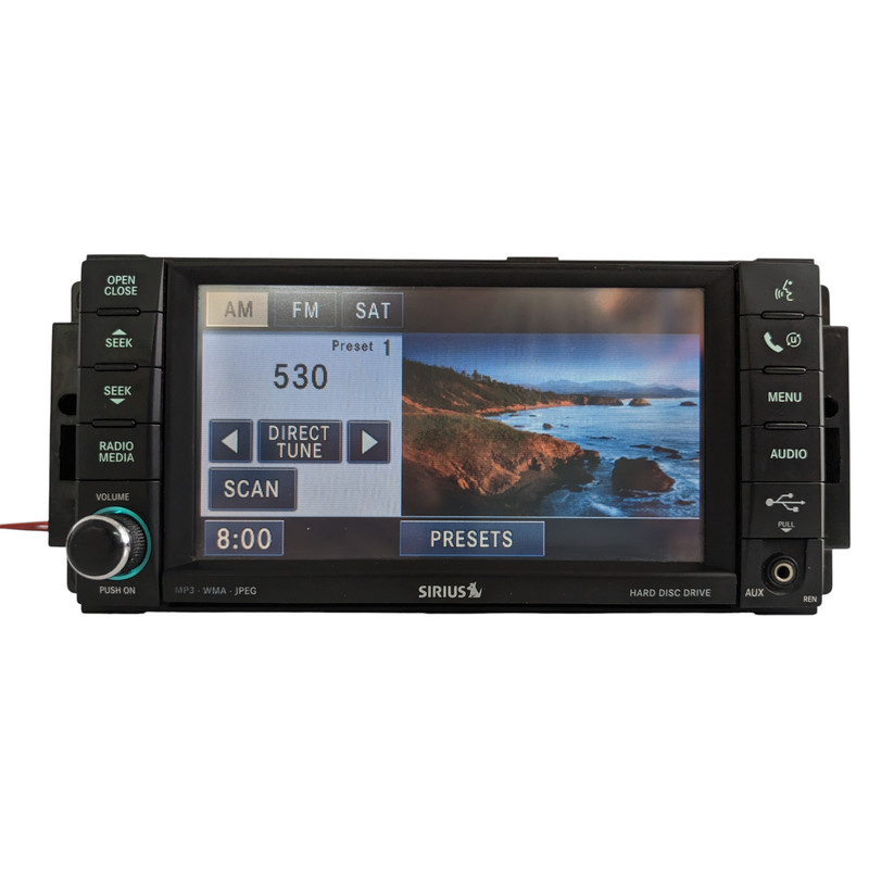 07-14 CHRYSLER Dodge CD DVD SIRIUS RADIO MyGig USB TOUCHSCREEN AUX REN