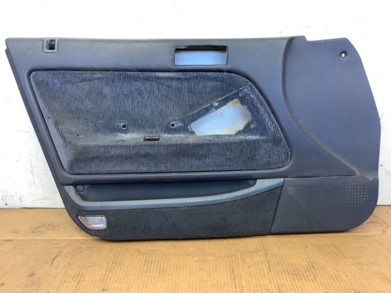 90-93 Accord 4DR Sedan Left Front Door Panel Lining Trim Blue Used OEM
