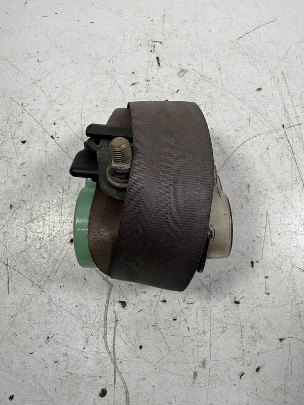 82-85 Honda Accord 2 Door Left Seat Belt Brown OEM
