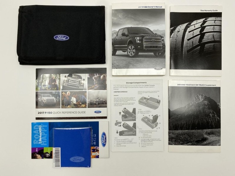 Owners Manual 2017 Ford F150 86709